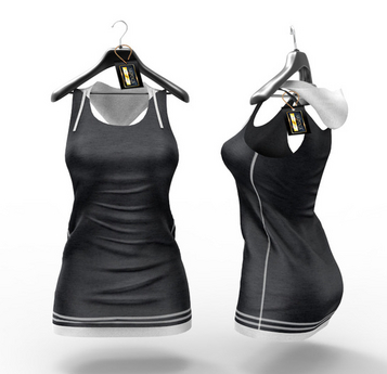 Discoloration Hoodie Dress main image 0